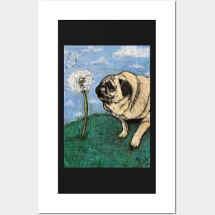 Pug dreams do come true Posters and Art